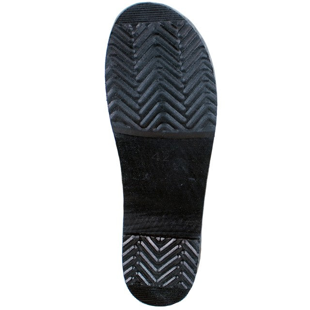 Gevavi Schoenklomp Denver DH Houten zool Zwart