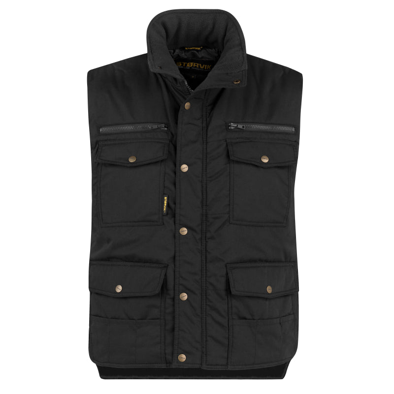 Storvik Bodywarmer Pocket art. 6420 Zwart
