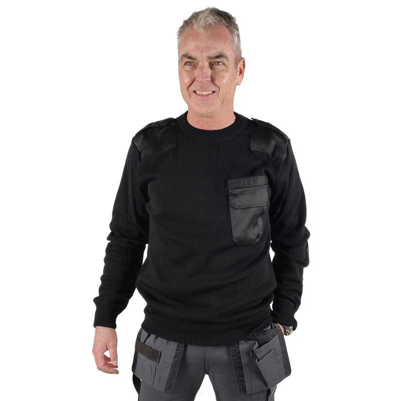 Storvik Dampier Commando trui 8120 Zwart