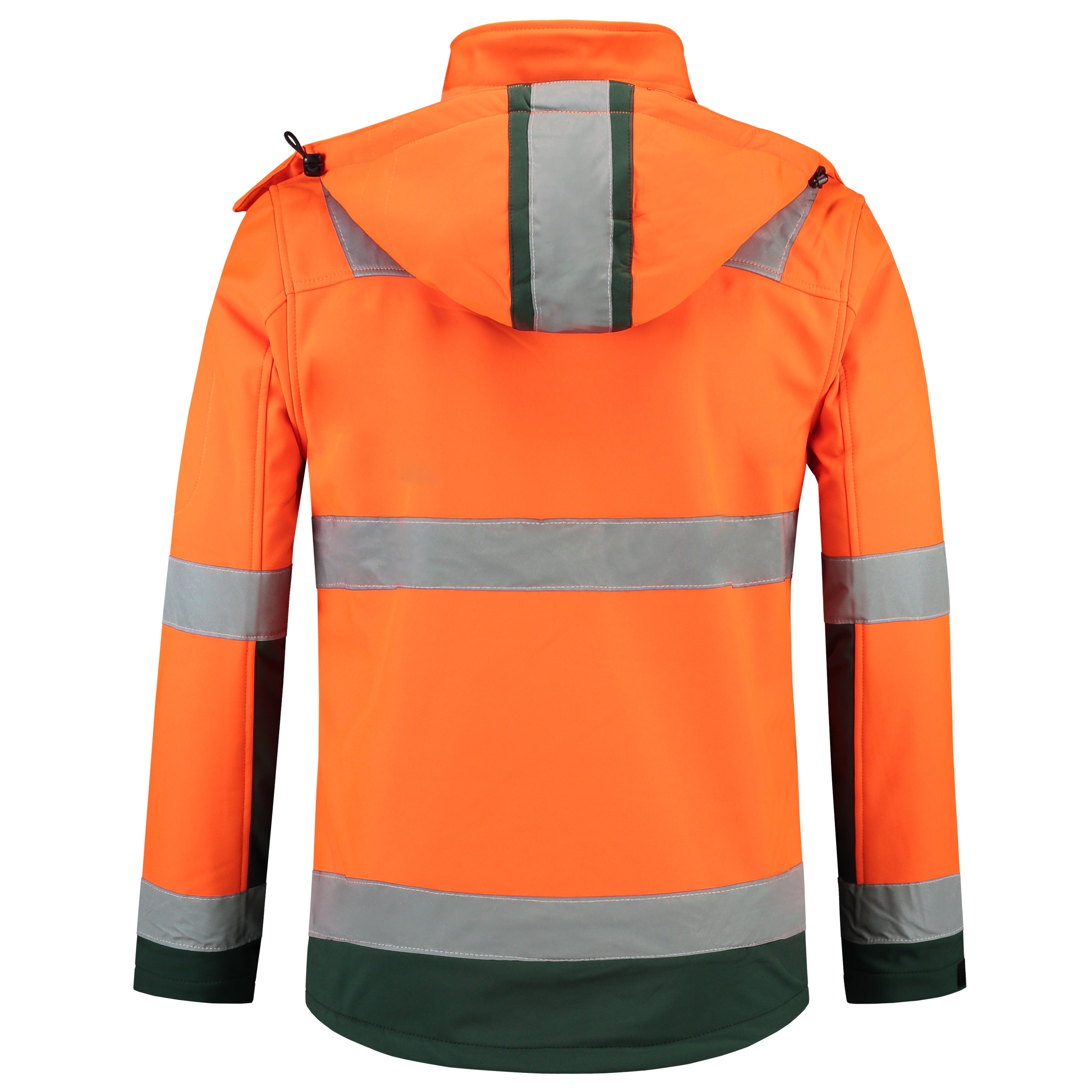 Tricorp 403007 Signaal Softshell Jack EN471 Oranje/Groen