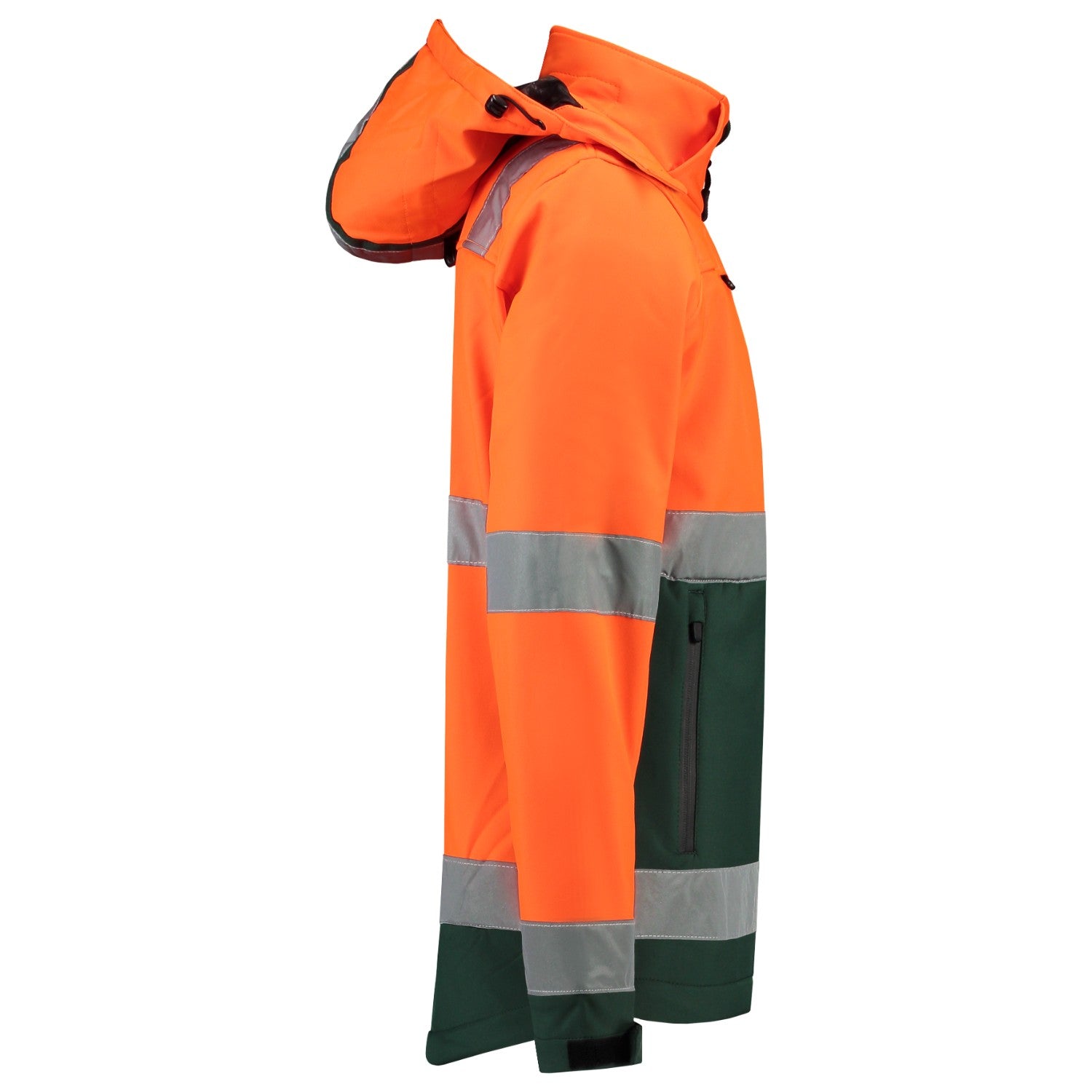 Tricorp 403007 Signaal Softshell Jack EN471 Oranje/Groen
