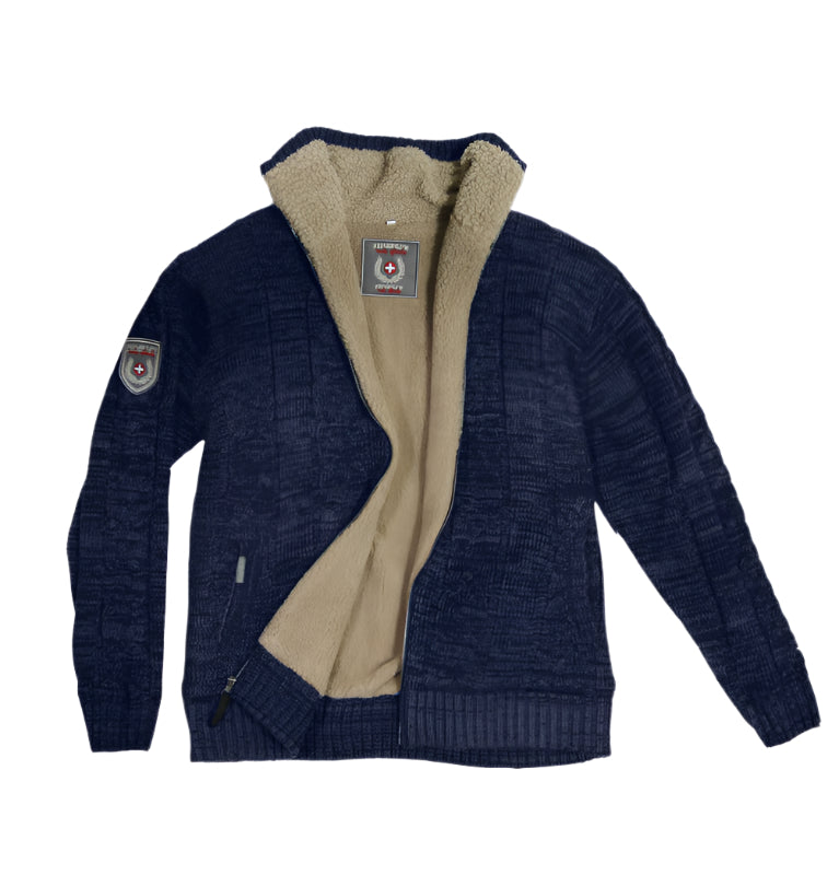 Terratrend Gebreide Noorse vest 60451 1063 Zwart/Grijs