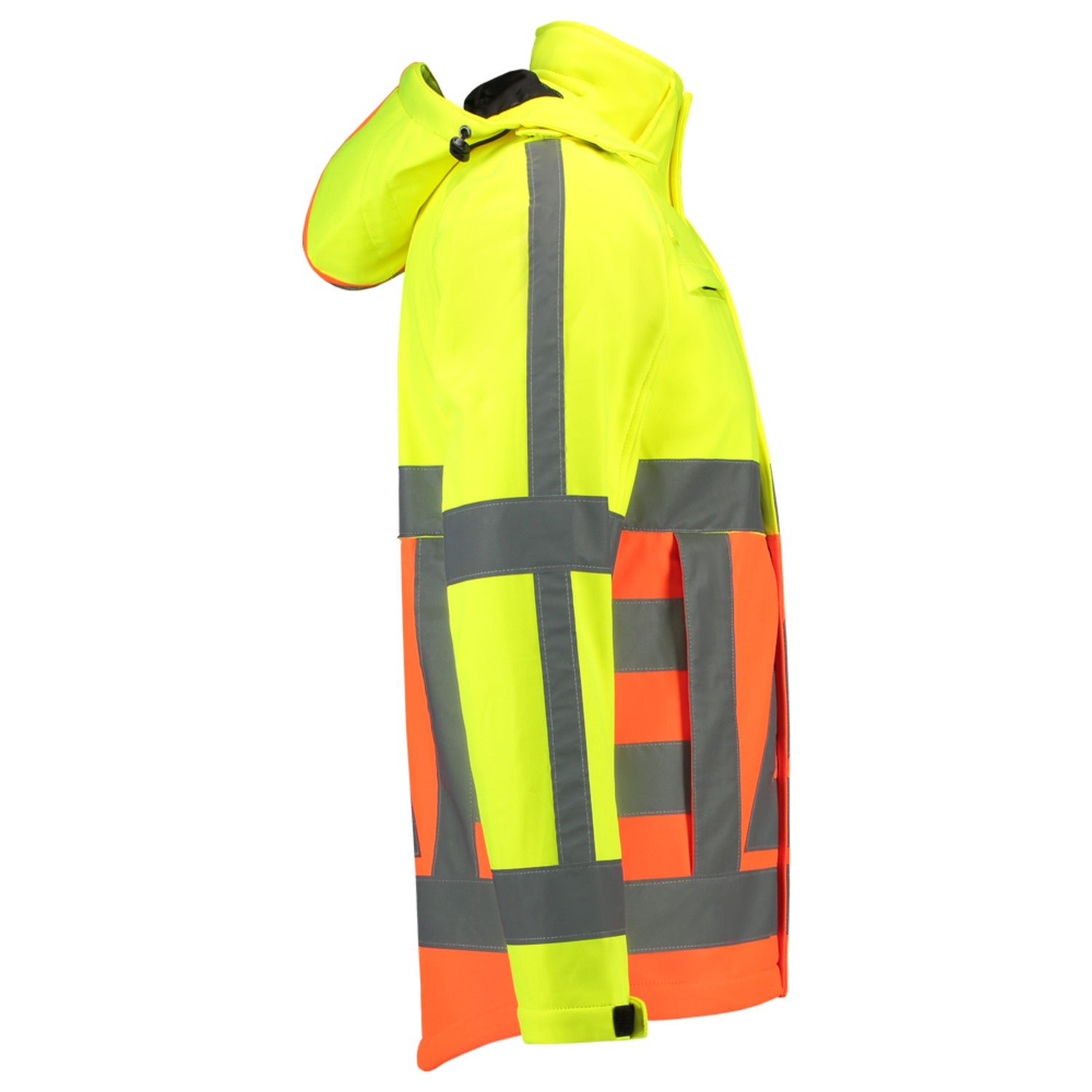 Tricorp 403002 Softshell Verkeersregelaar Fluo Oranje/Fluo Geel