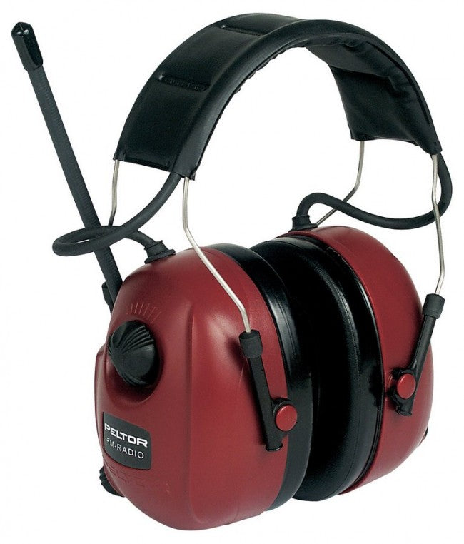 Import Peltor Workstyle Radio Gehoorkap Wit/Rood