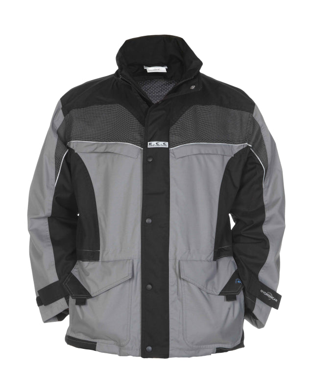 Hydrowear Simply No Sweat Parka Kingston Grijs/Zwart 04026015P
