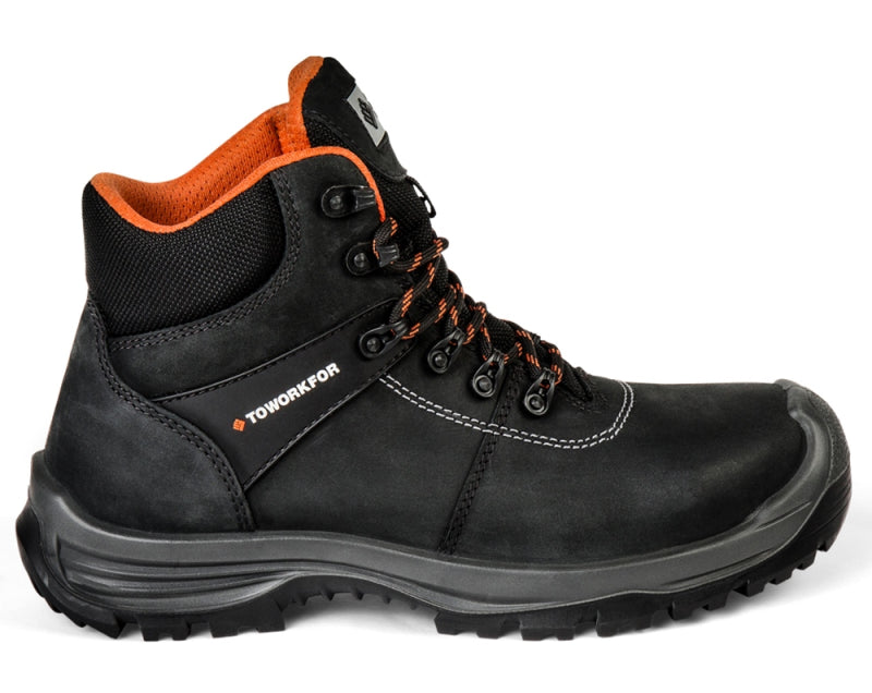 ToWorkFor Trail Hoog 6B45-20 S3 (voorheen Track) Zwart