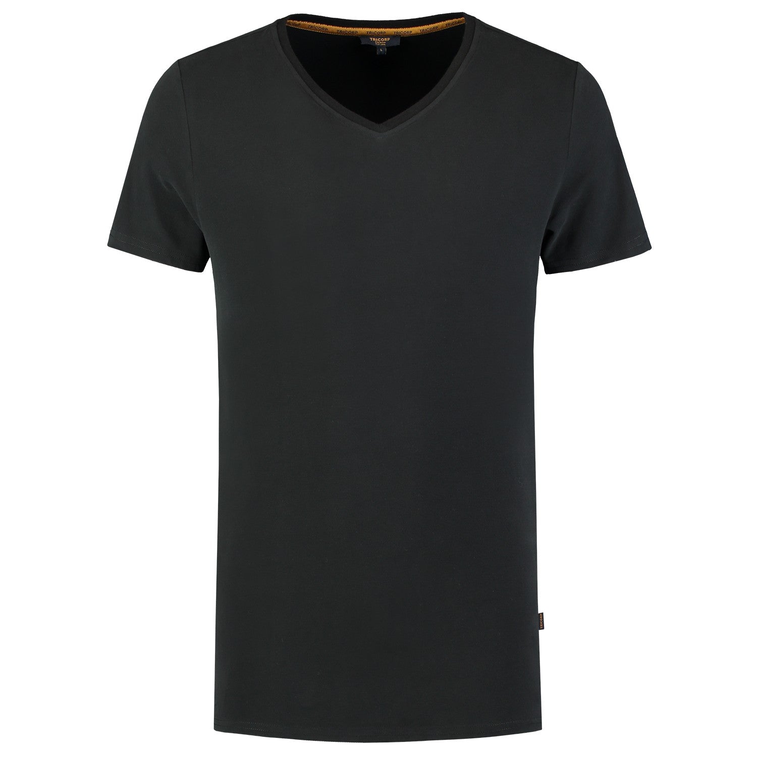 Tricorp Premium 104003 Heren T-Shirt V-Hals Zwart
