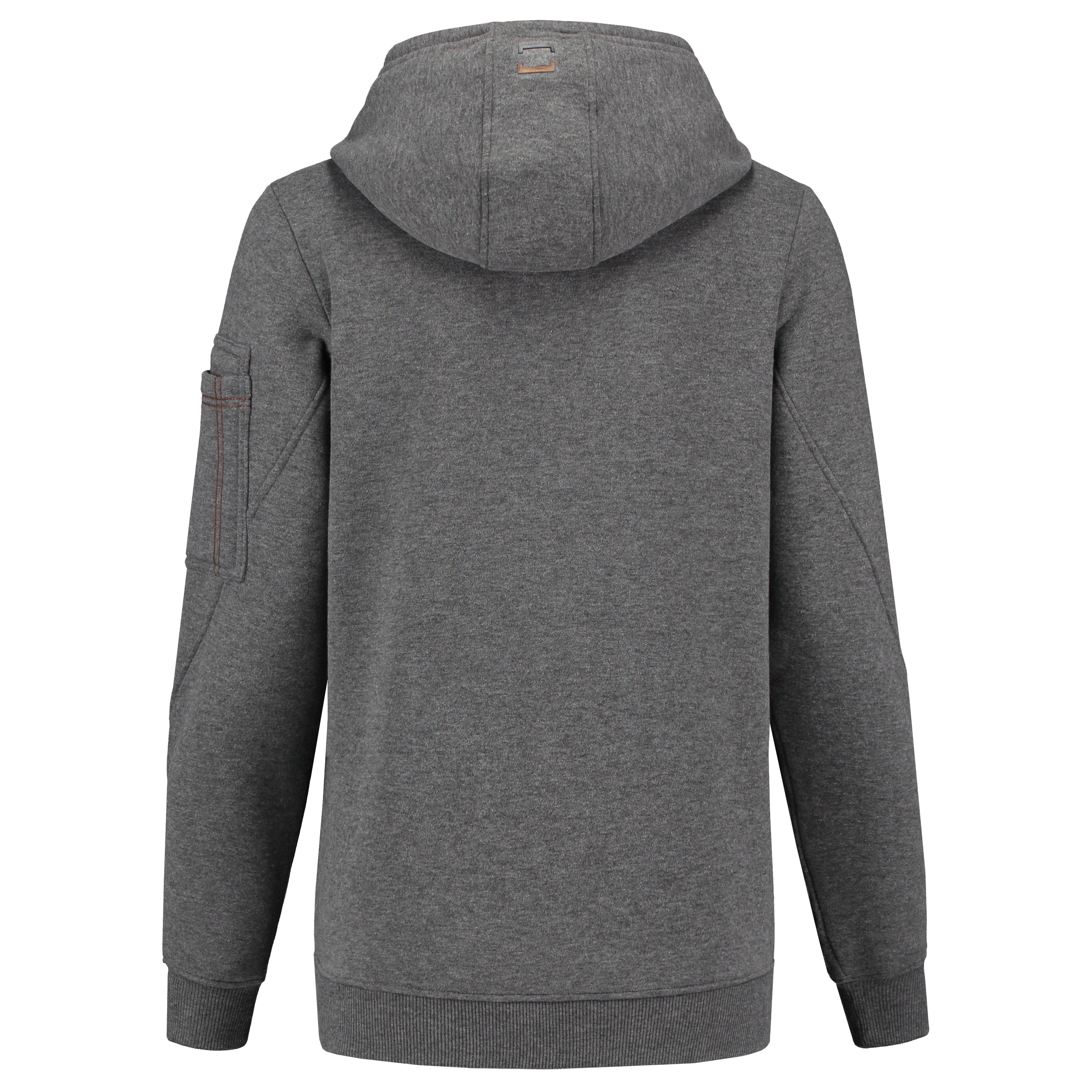 Tricorp Premium 304007 Dames Sweater Met Capuchon Stonemel