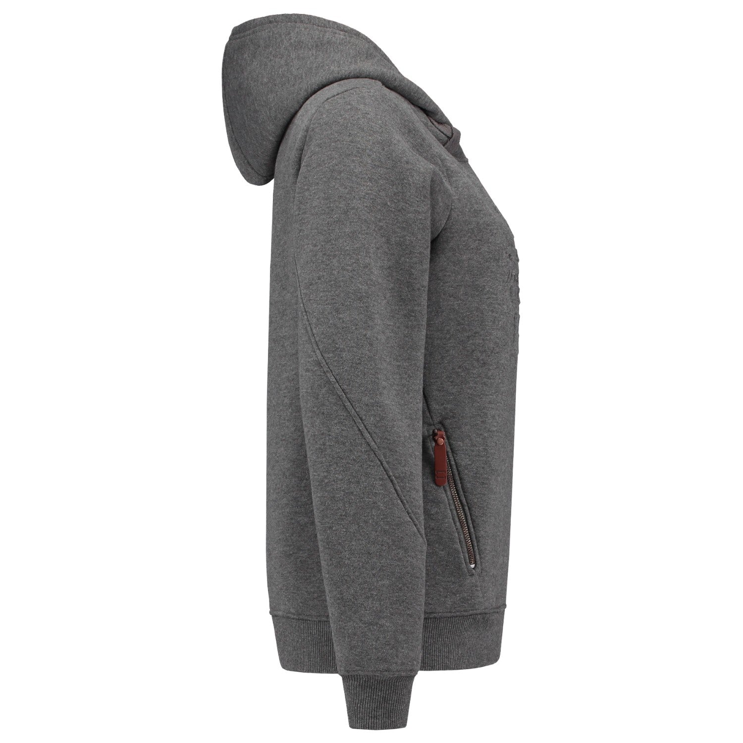 Tricorp Premium 304007 Dames Sweater Met Capuchon Stonemel