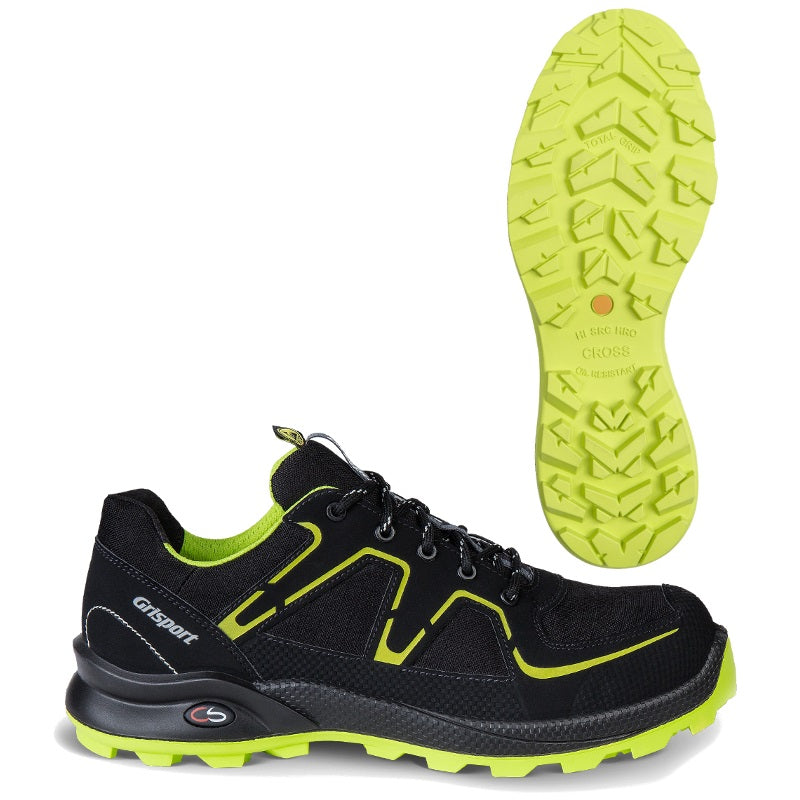 Grisport Safety Cross Xtrail / 33605 Laag S3 Zwart/Lime