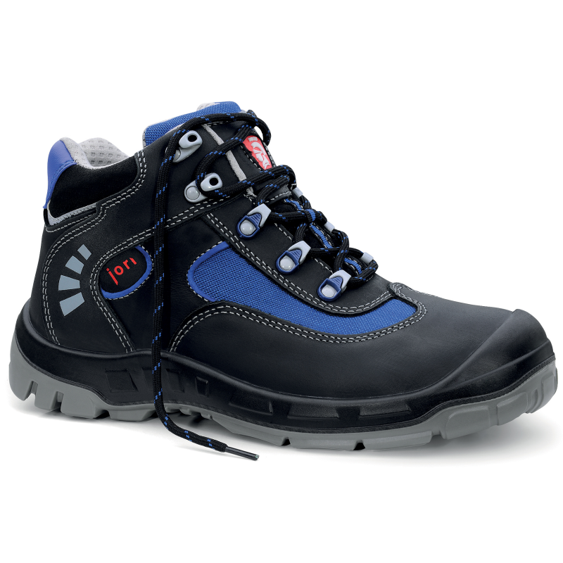 Jori Hoge Schoen Alex 16521 S3 + KN Zwart/Blauw