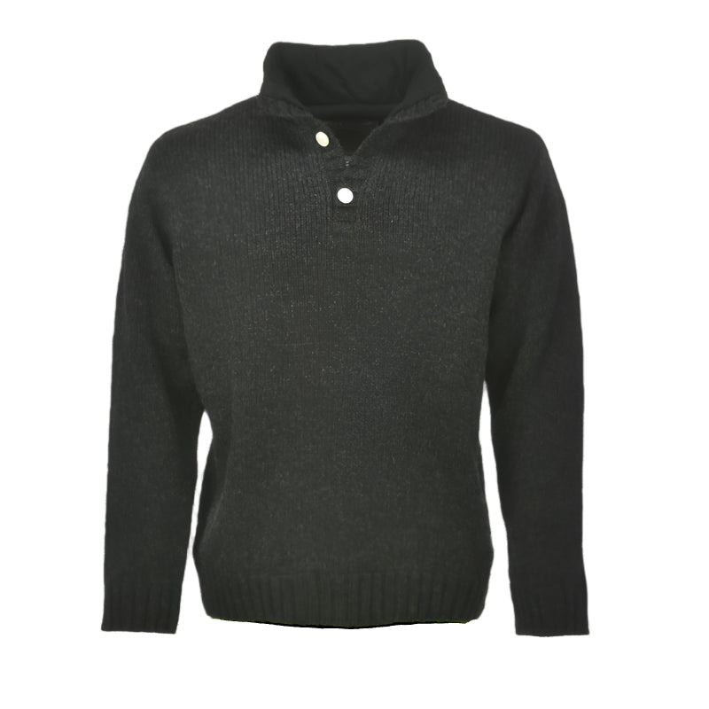 Pure Wool herentrui Brian MNL-1701 Antraciet Antraciet