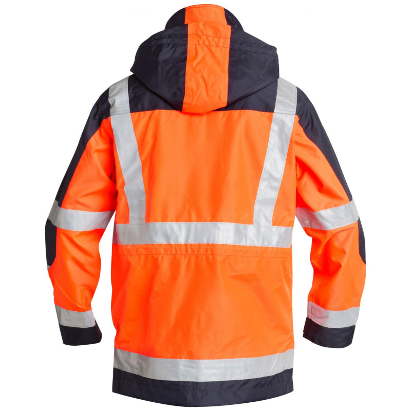 Engel Parka Jas EN 20471 1000-928 Oranje/Marine 1006