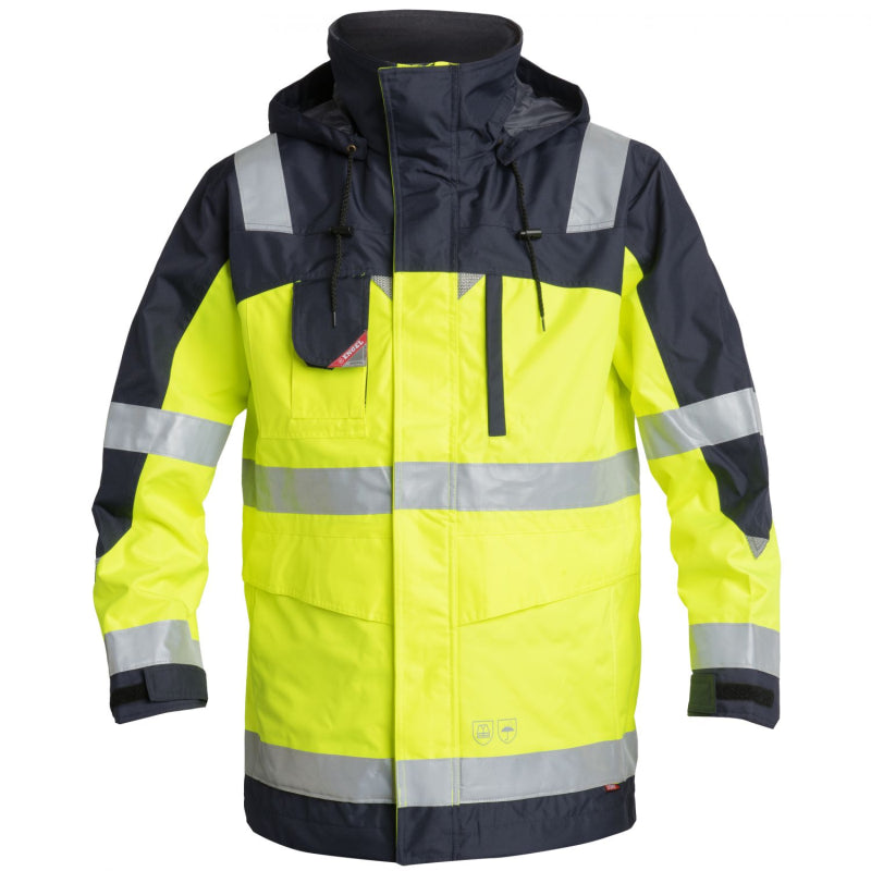 Engel Parka Jas EN 20471 1000-928 Geel/Marine 3806