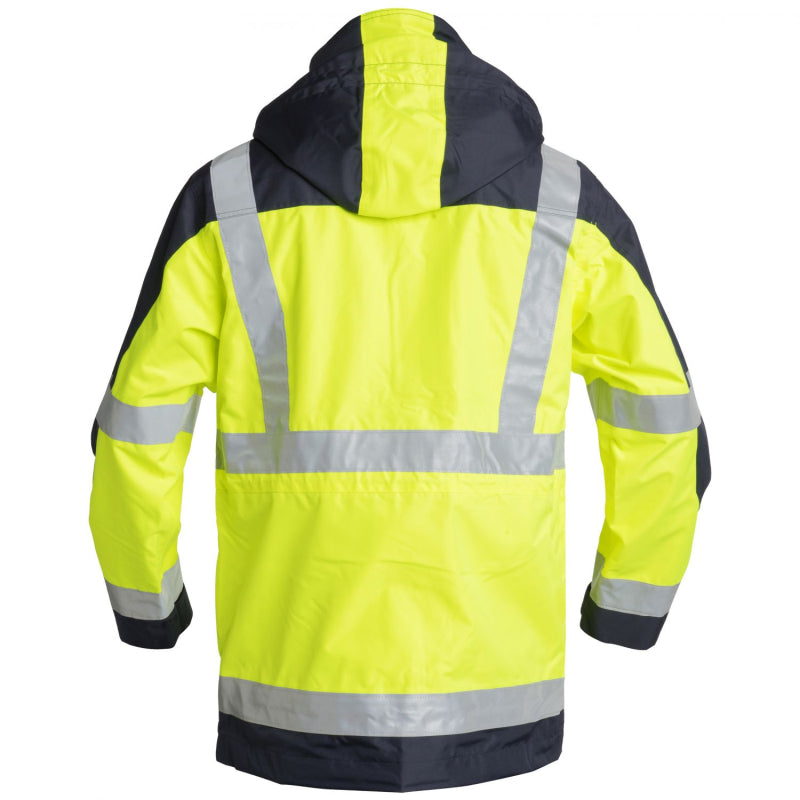 Engel Parka Jas EN 20471 1000-928 Geel/Marine 3806