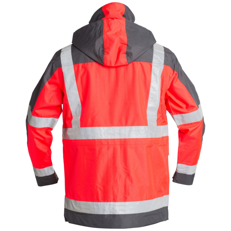 Engel Parka Jas EN 20471 1000-928 Rood/Grijs 4725