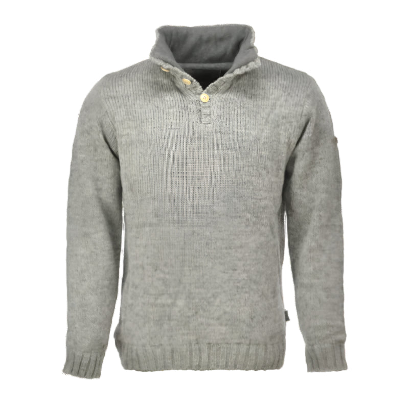 Pure Wool Herentrui Brian MNL-1701 Lichtgrijs Lichtgrijs