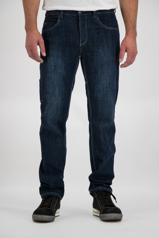 247Jeans Wolf D30 Non Stretch Broek Donkerblauw L34