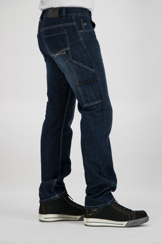 247Jeans Wolf D30 Non Stretch Broek Donkerblauw L34