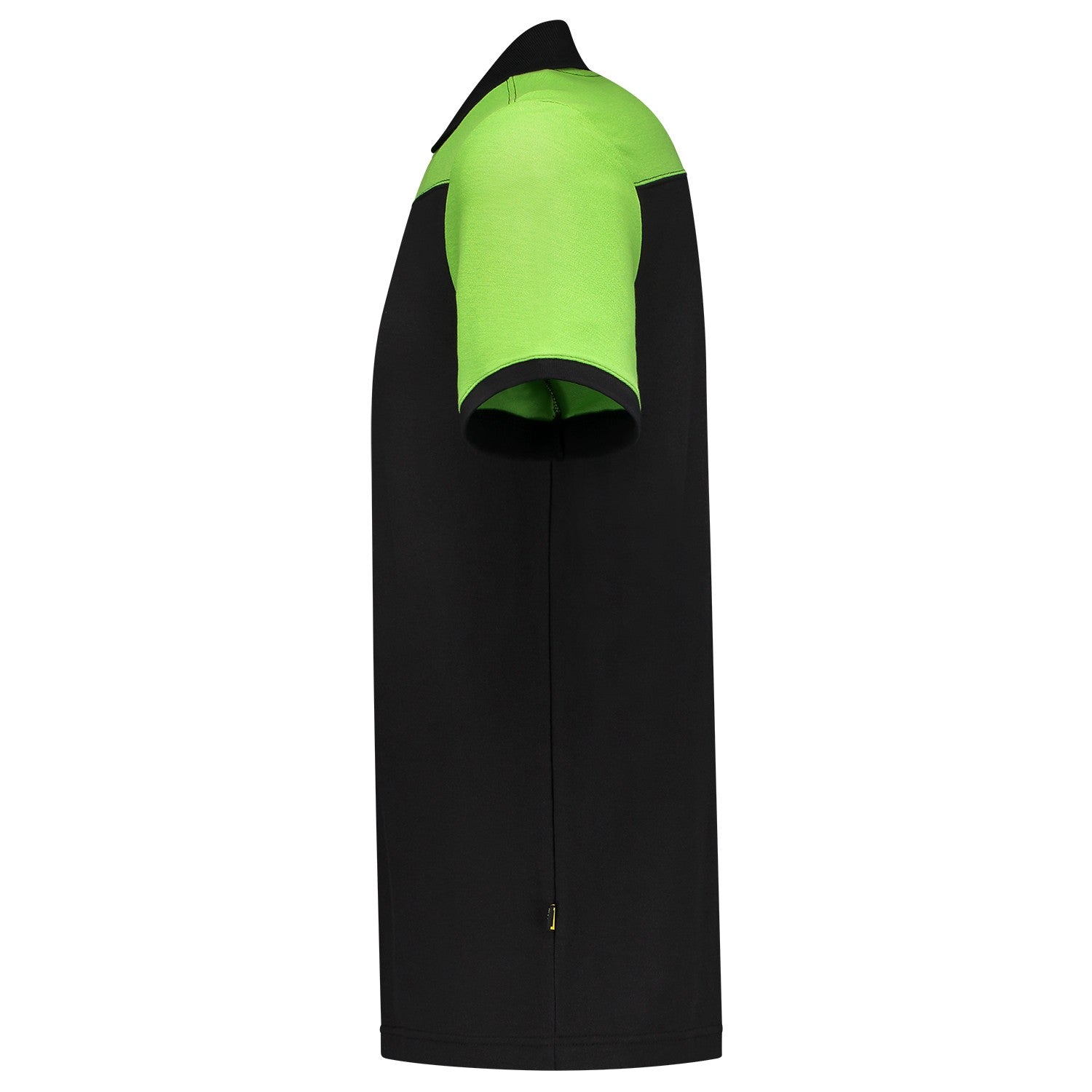 Tricorp Poloshirt 202006 Bicolor Naden Zwart/Lime