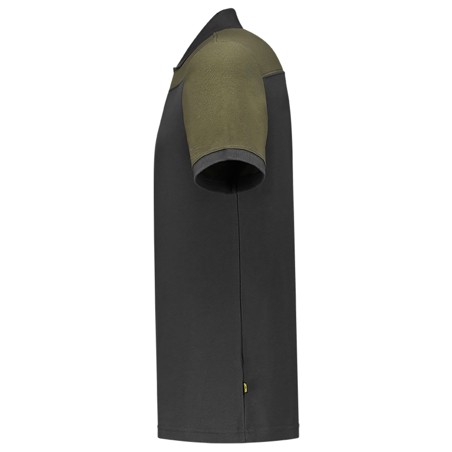 Tricorp Poloshirt 202006 Bicolor Naden Donkergrijs/Legergroen