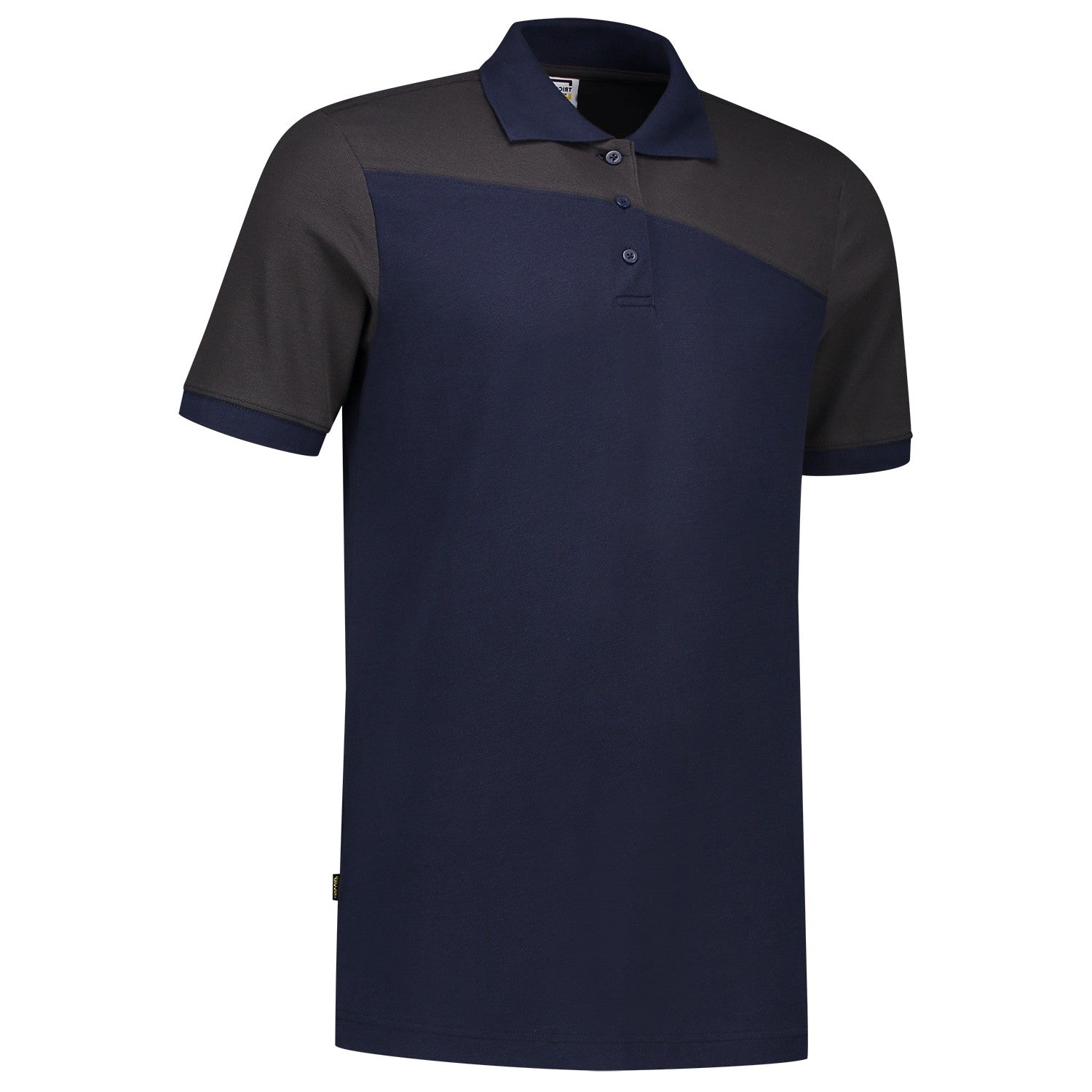 Tricorp Poloshirt 202006 Bicolor Naden Inktblauw/Donkergrijs