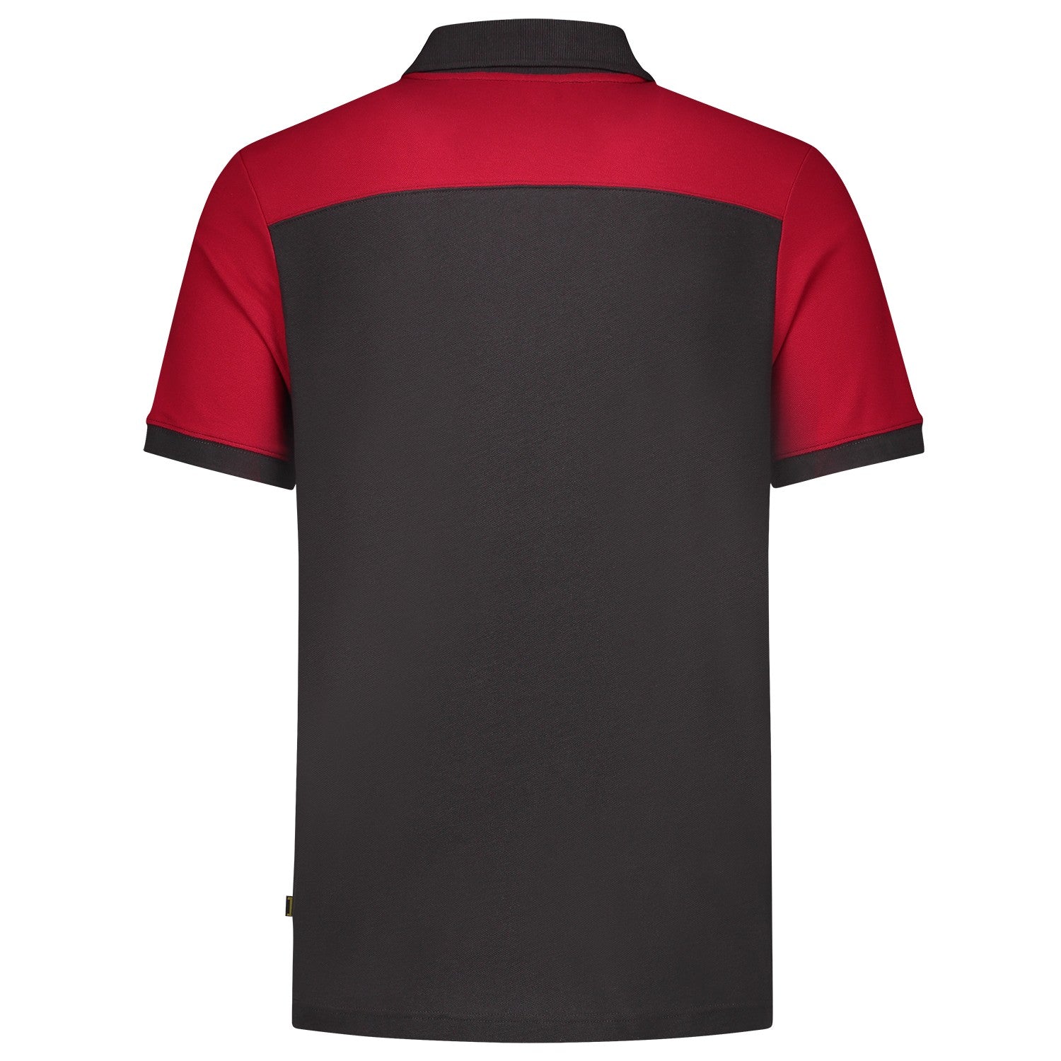 Tricorp Poloshirt 202006 Bicolor Naden Donkergrijs/Rood