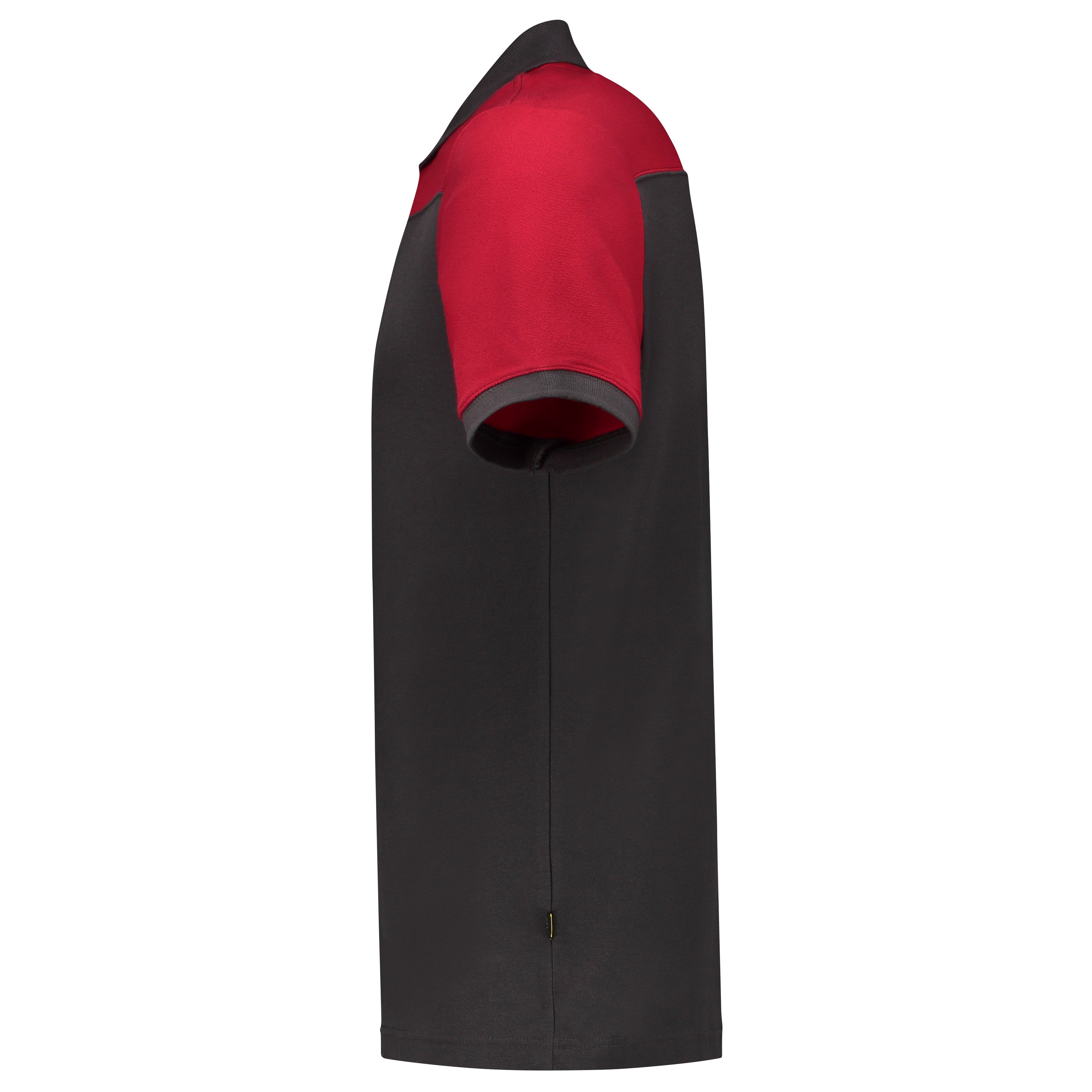 Tricorp Poloshirt 202006 Bicolor Naden Donkergrijs/Rood