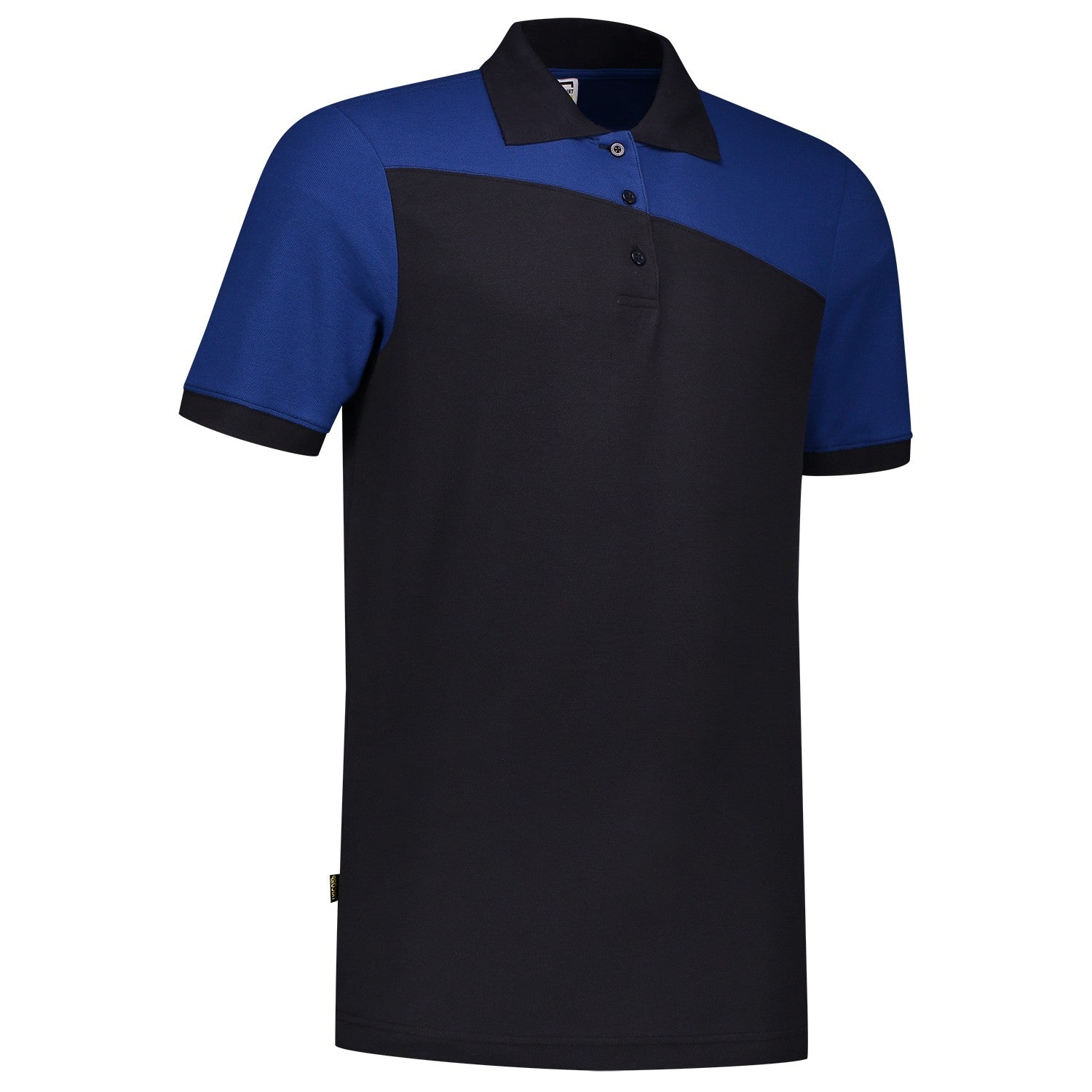 Tricorp Poloshirt 202006 Bicolor Naden Marine/Royalblue