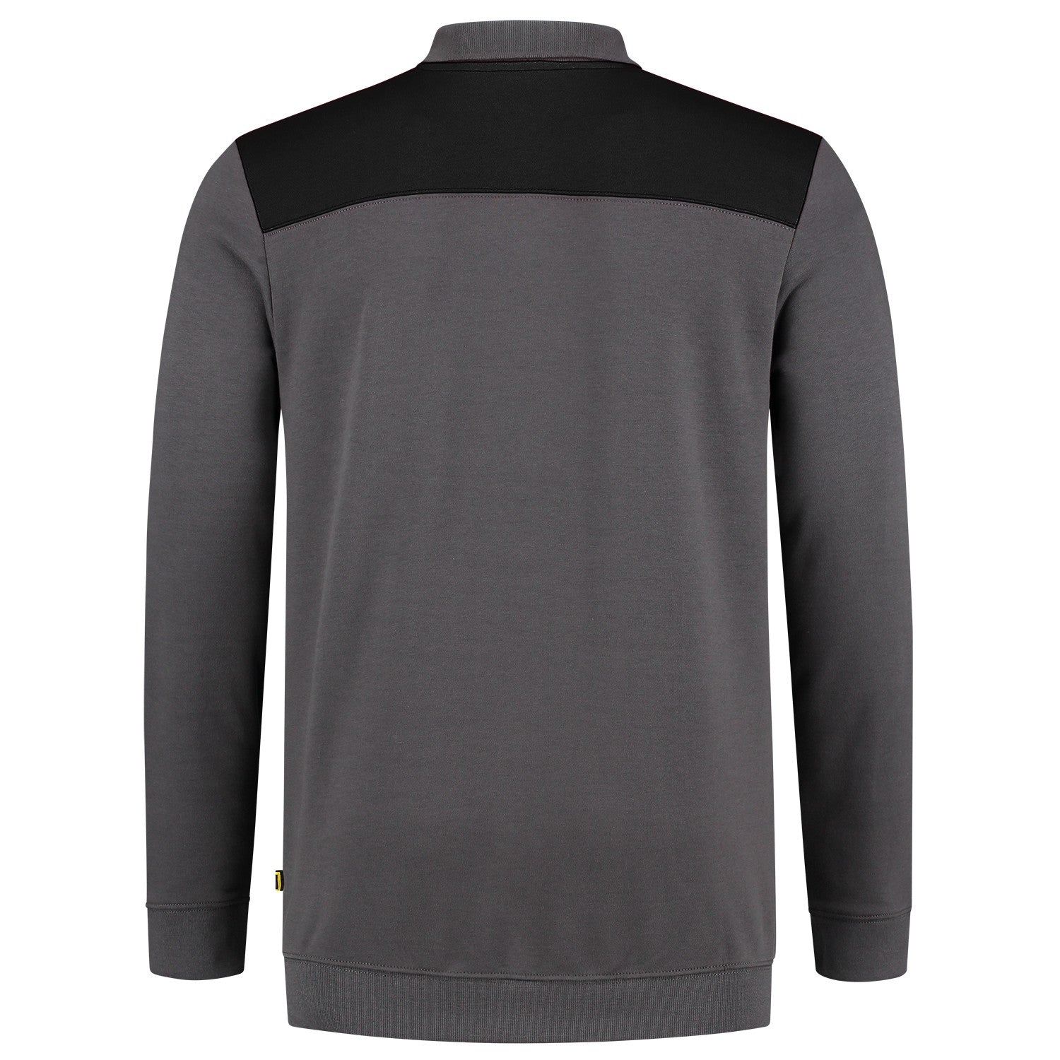 Tricorp Polosweater 302004 Bicolor Naden Donkergrijs/Zwart