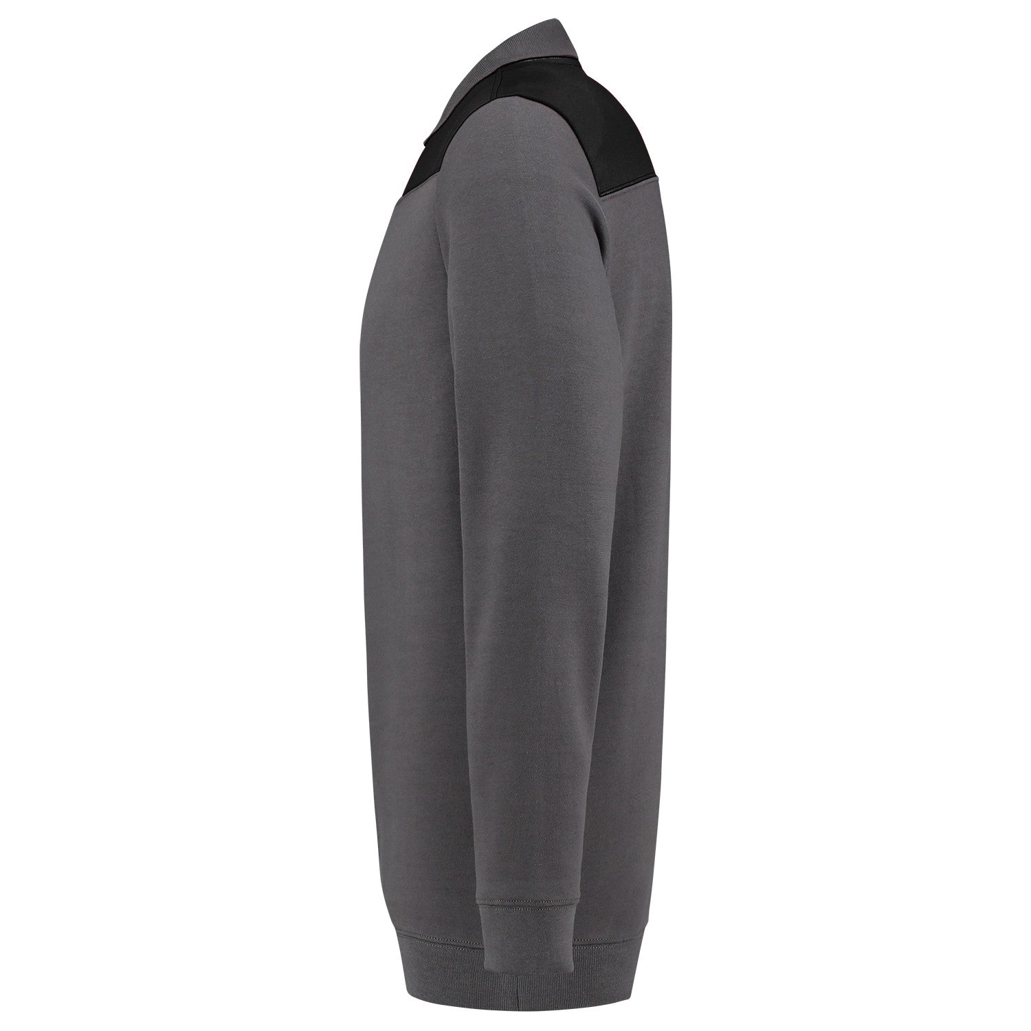 Tricorp Polosweater 302004 Bicolor Naden Donkergrijs/Zwart