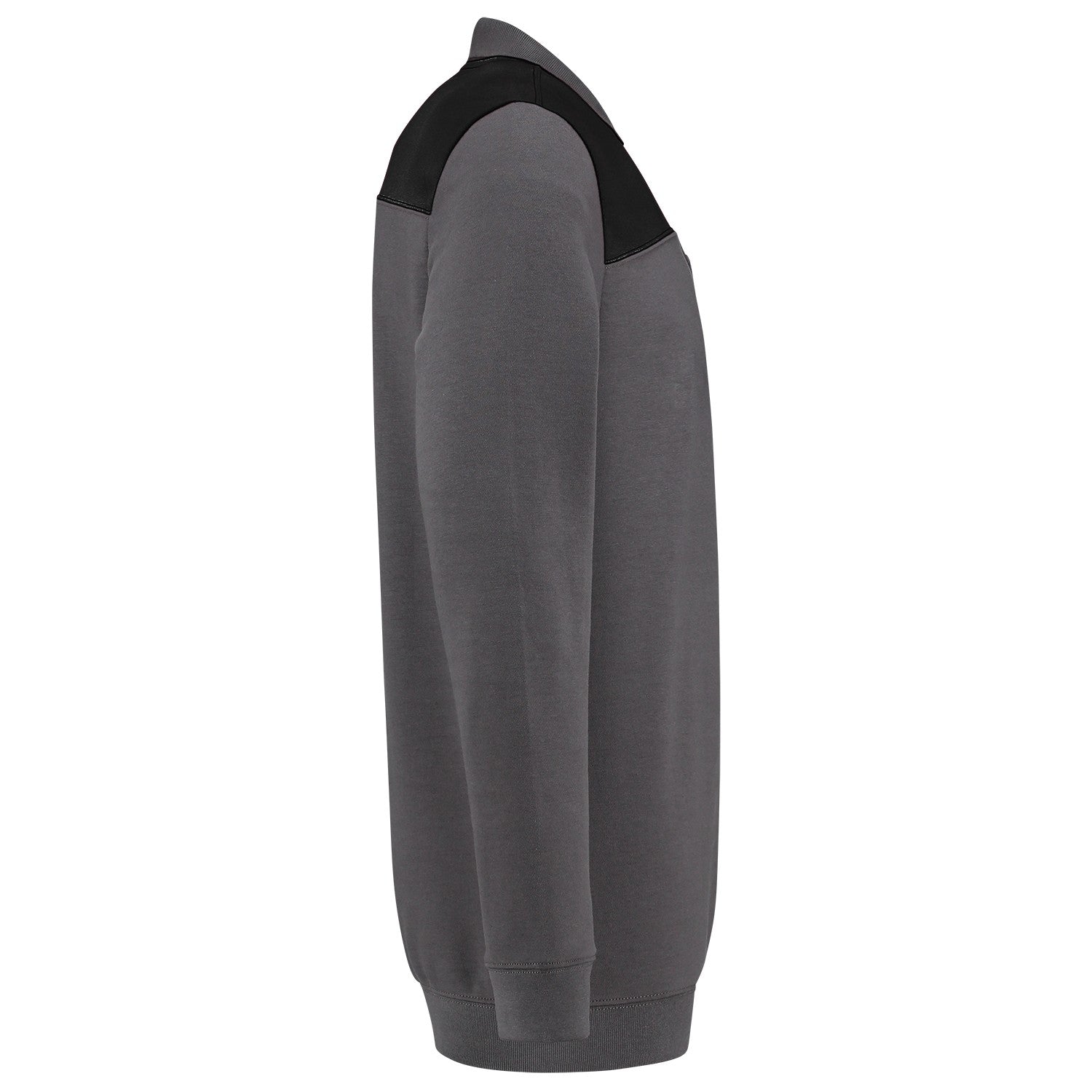Tricorp Polosweater 302004 Bicolor Naden Donkergrijs/Zwart