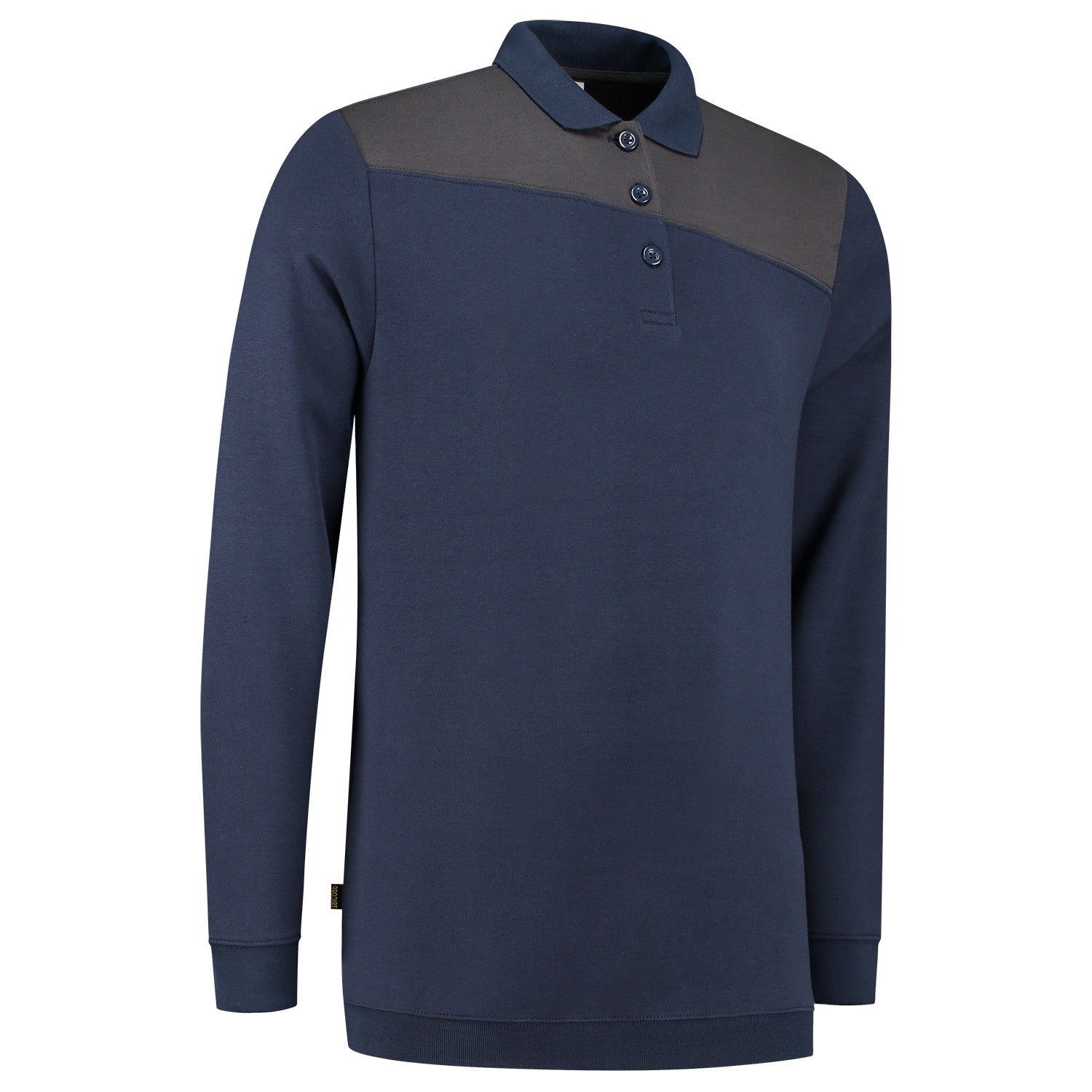 Tricorp Polosweater 302004 Bicolor Naden Inktblauw/Donkergrijs