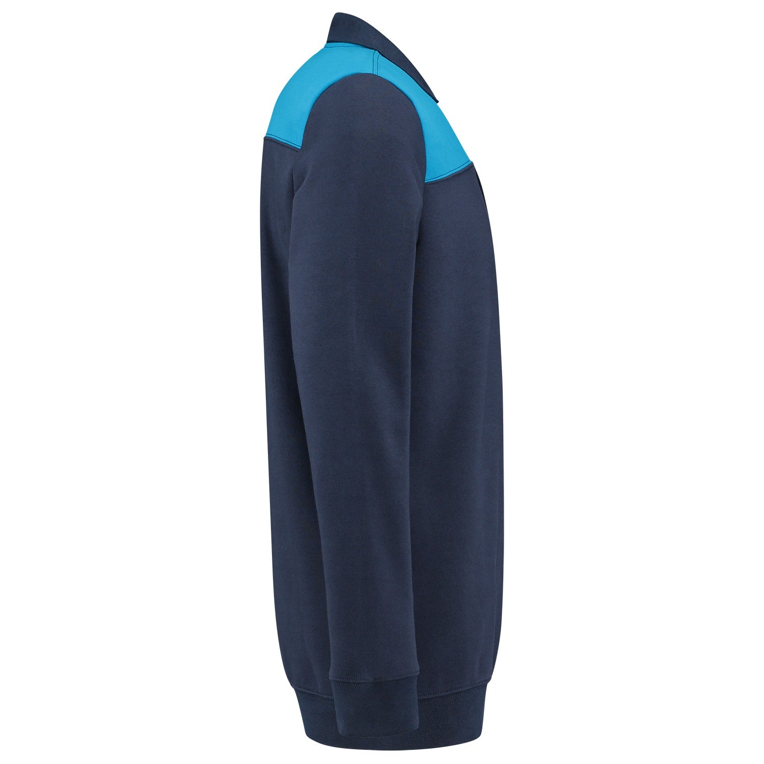 Tricorp Polosweater 302004 Bicolor Naden Inktblauw/Turquoise