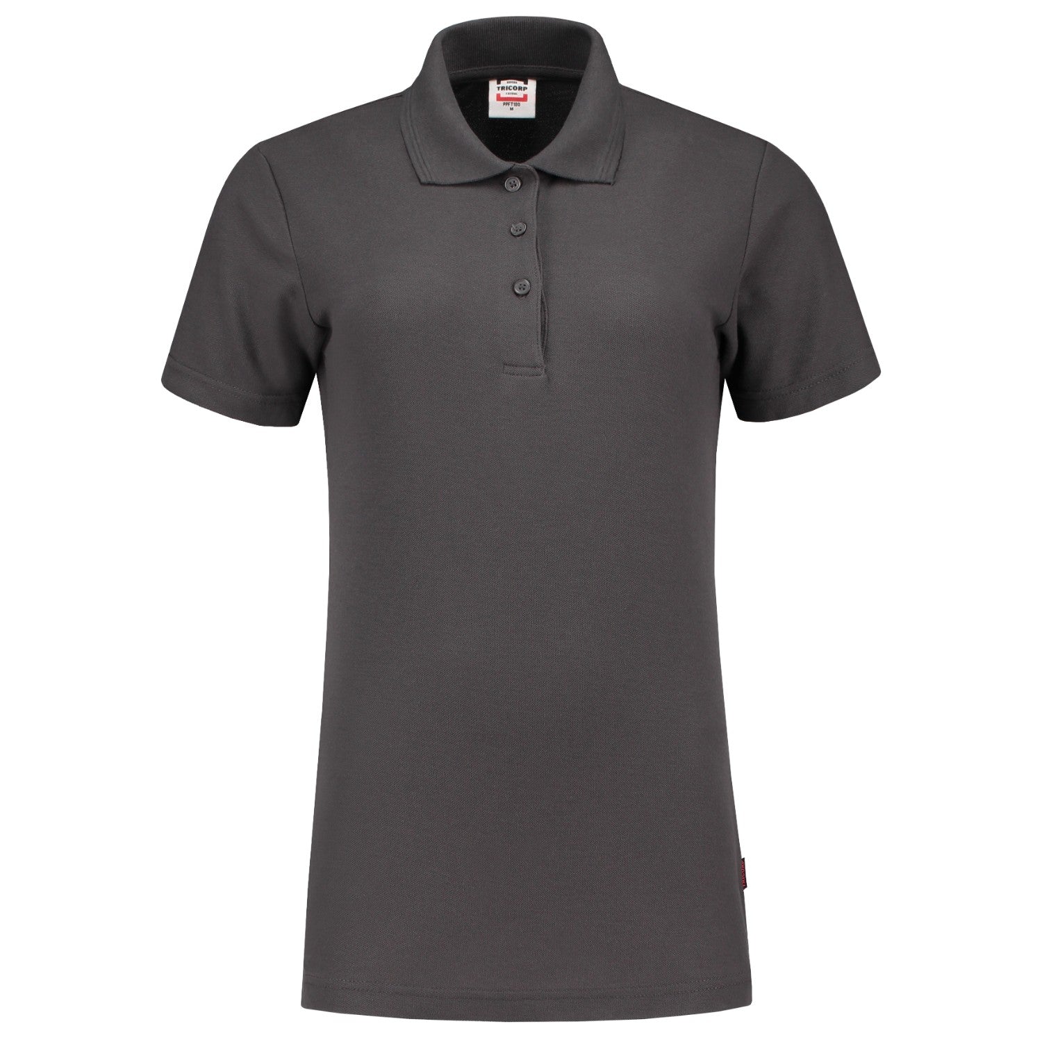 Tricorp Poloshirt 201006 Slim Fit Dames Donkergrijs