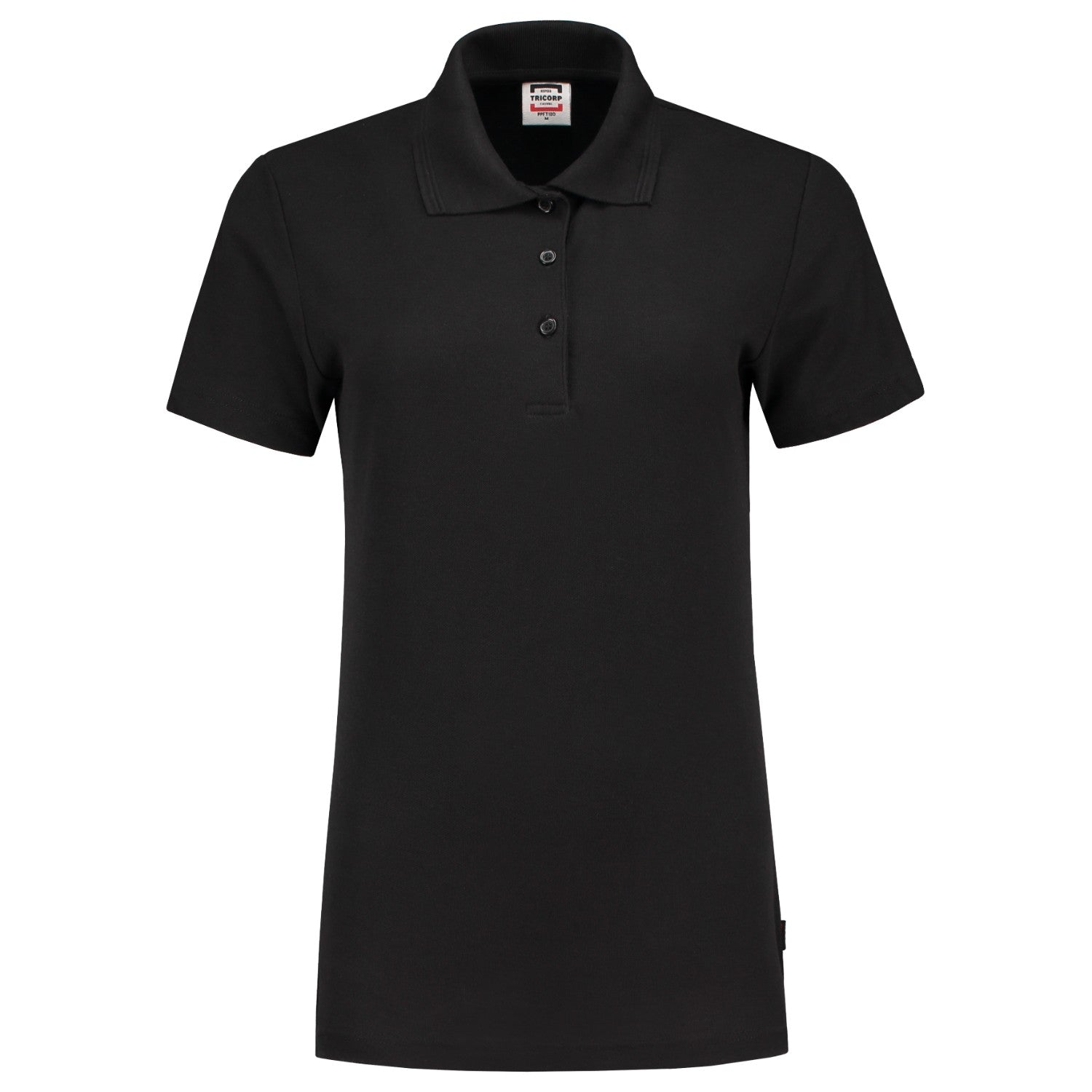 Tricorp Poloshirt 201006 Slim Fit Dames Zwart