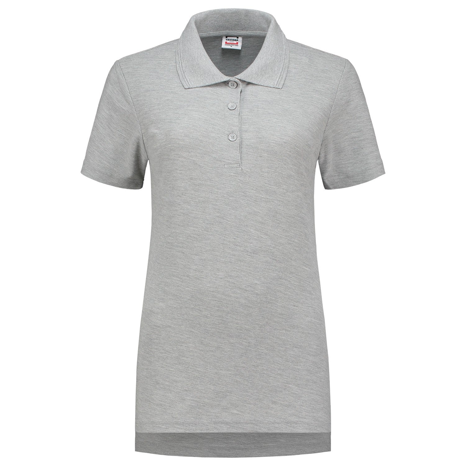 Tricorp Poloshirt 201006 Slim Fit Dames Grijs Melange