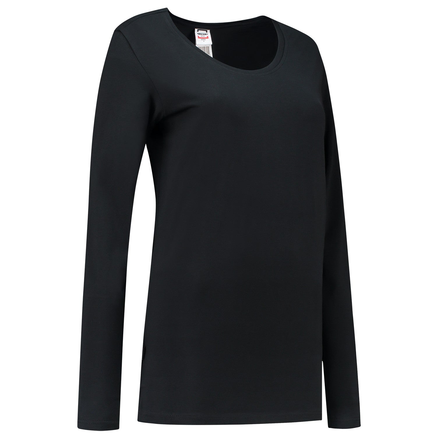 Tricorp 101010 Dames T-Shirt Lange Mouw Zwart
