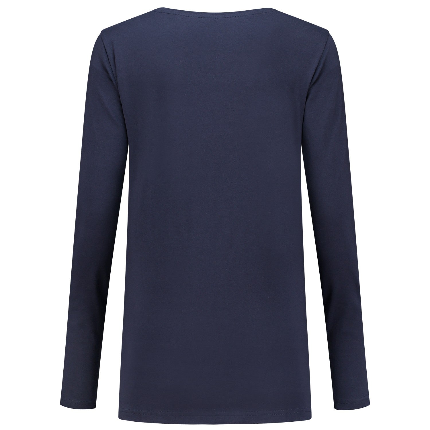 Tricorp 101010 Dames T-Shirt Lange Mouw Inktblauw