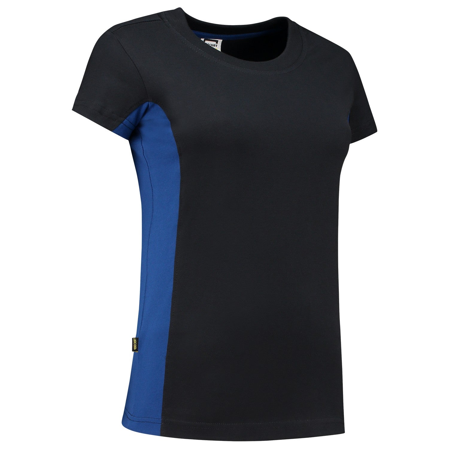 Tricorp 102003 Dames T-Shirt Bicolor Marine/Royalblue