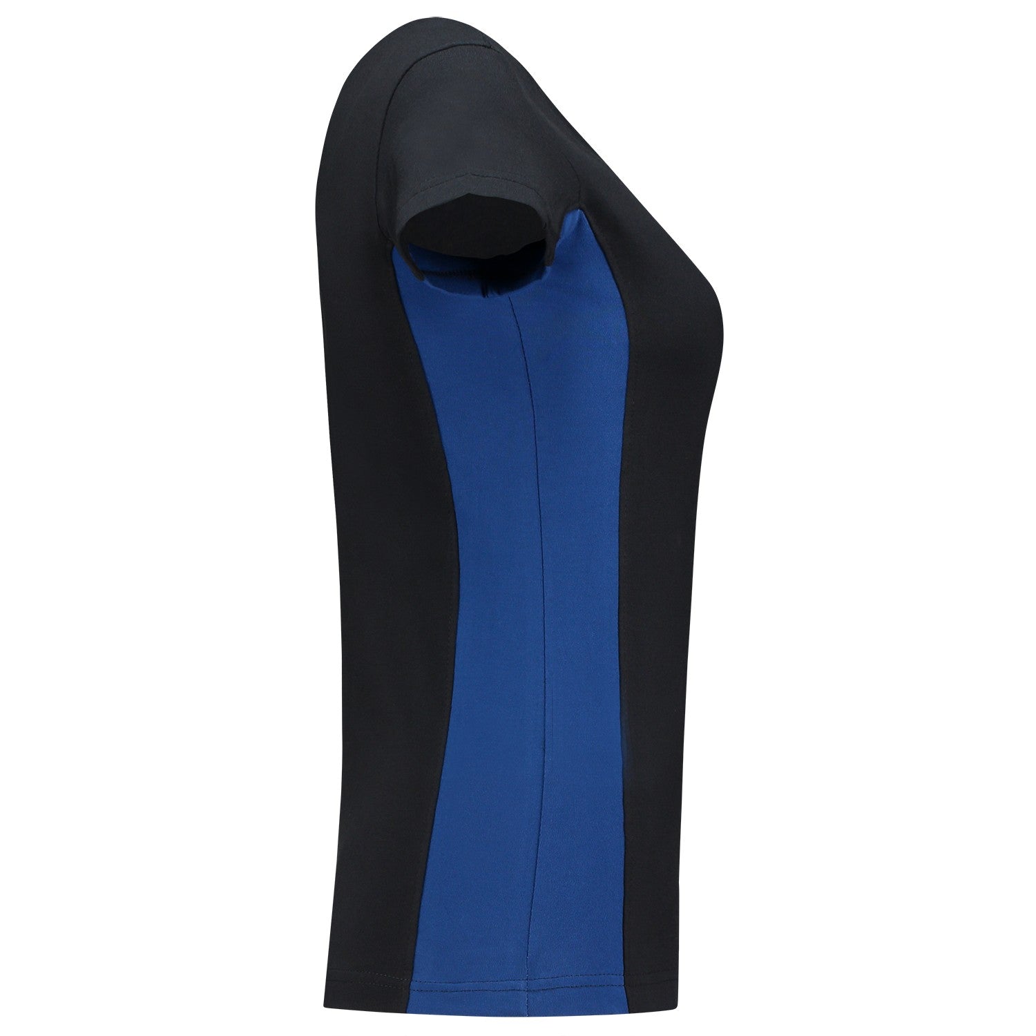Tricorp 102003 Dames T-Shirt Bicolor Marine/Royalblue