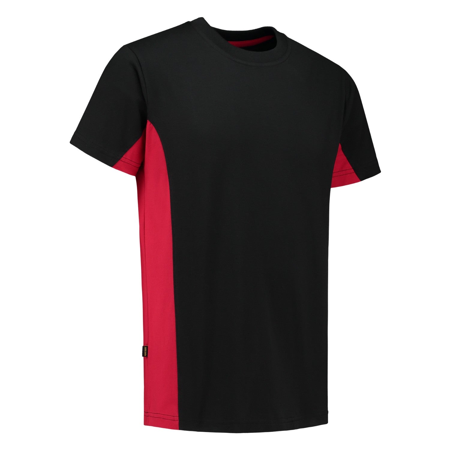 Tricorp 102004 T-Shirt Bicolor Zwart/Rood