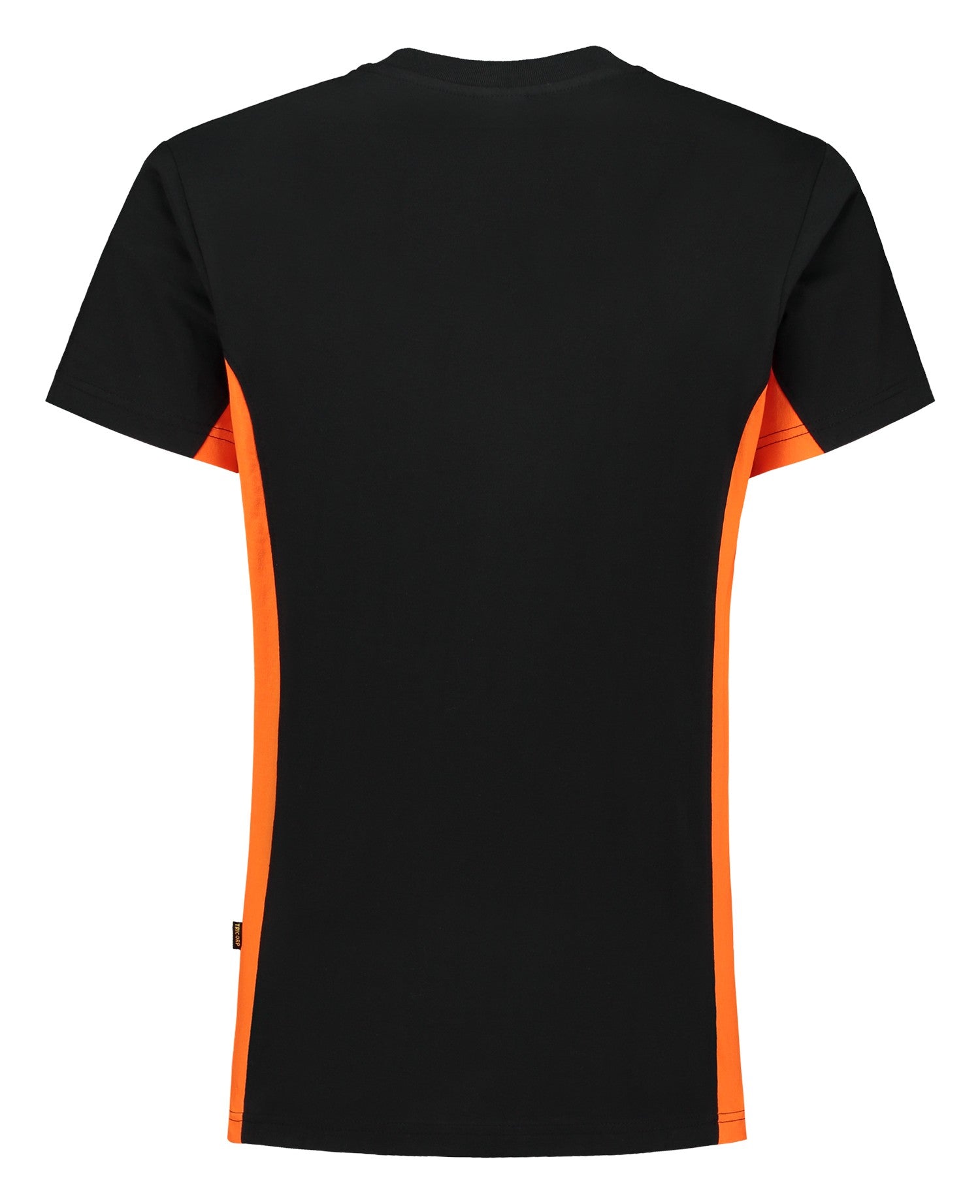 Tricorp 102004 T-Shirt Bicolor Zwart/Oranje