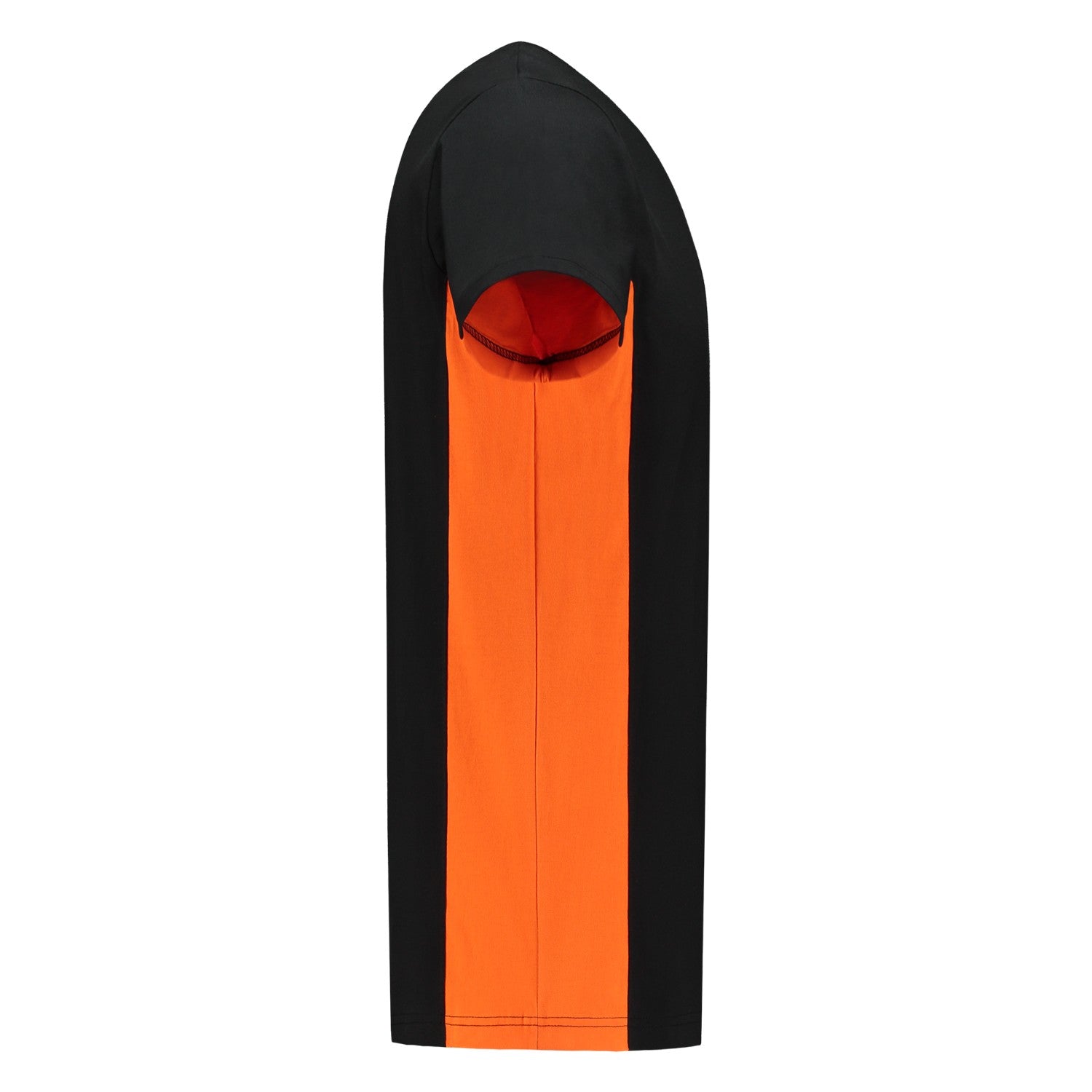 Tricorp 102004 T-Shirt Bicolor Zwart/Oranje