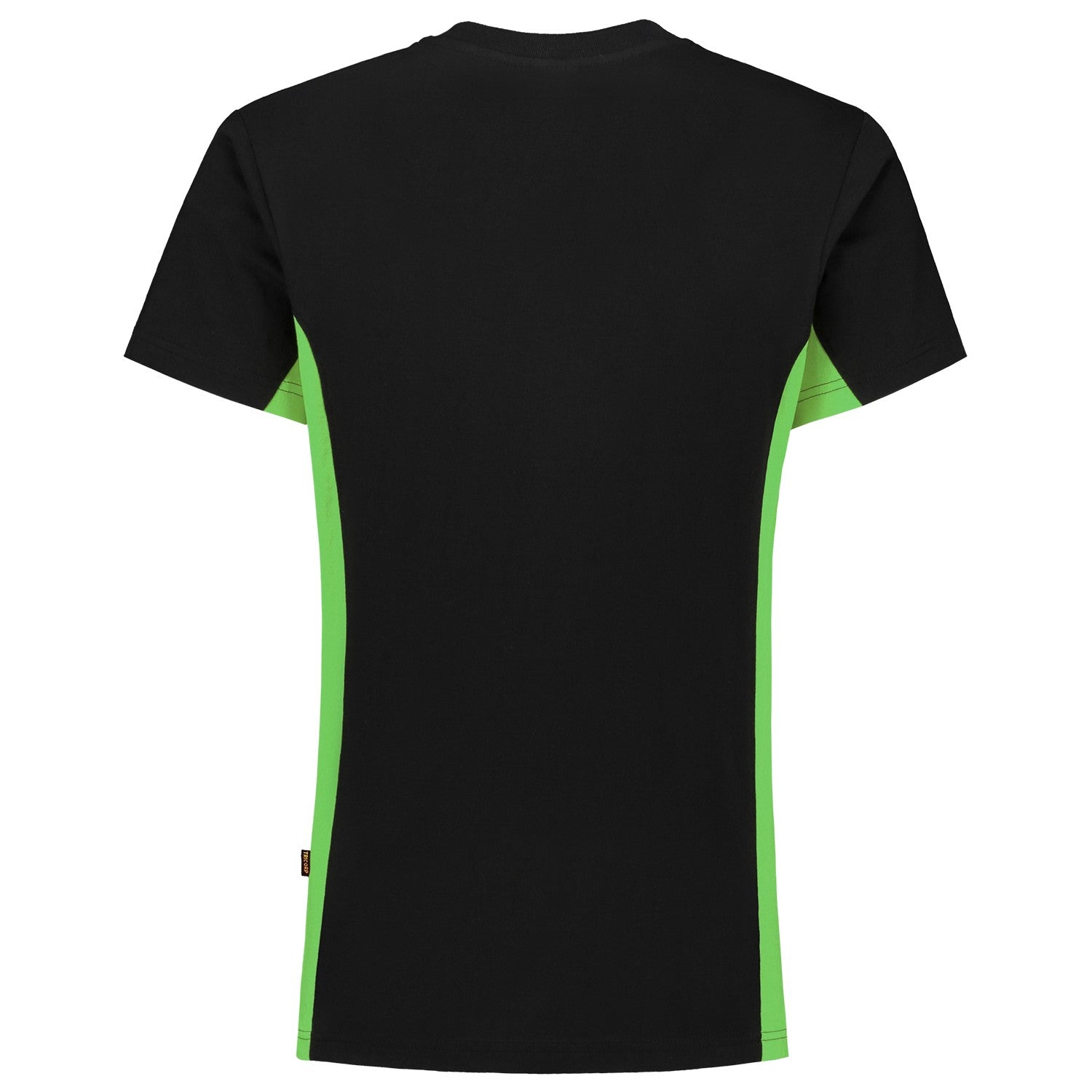 Tricorp 102004 T-Shirt Bicolor Zwart/Lime