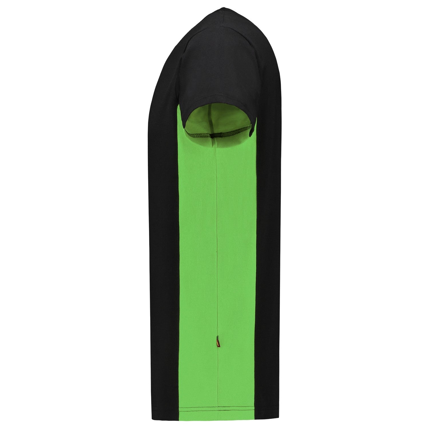 Tricorp 102004 T-Shirt Bicolor Zwart/Lime