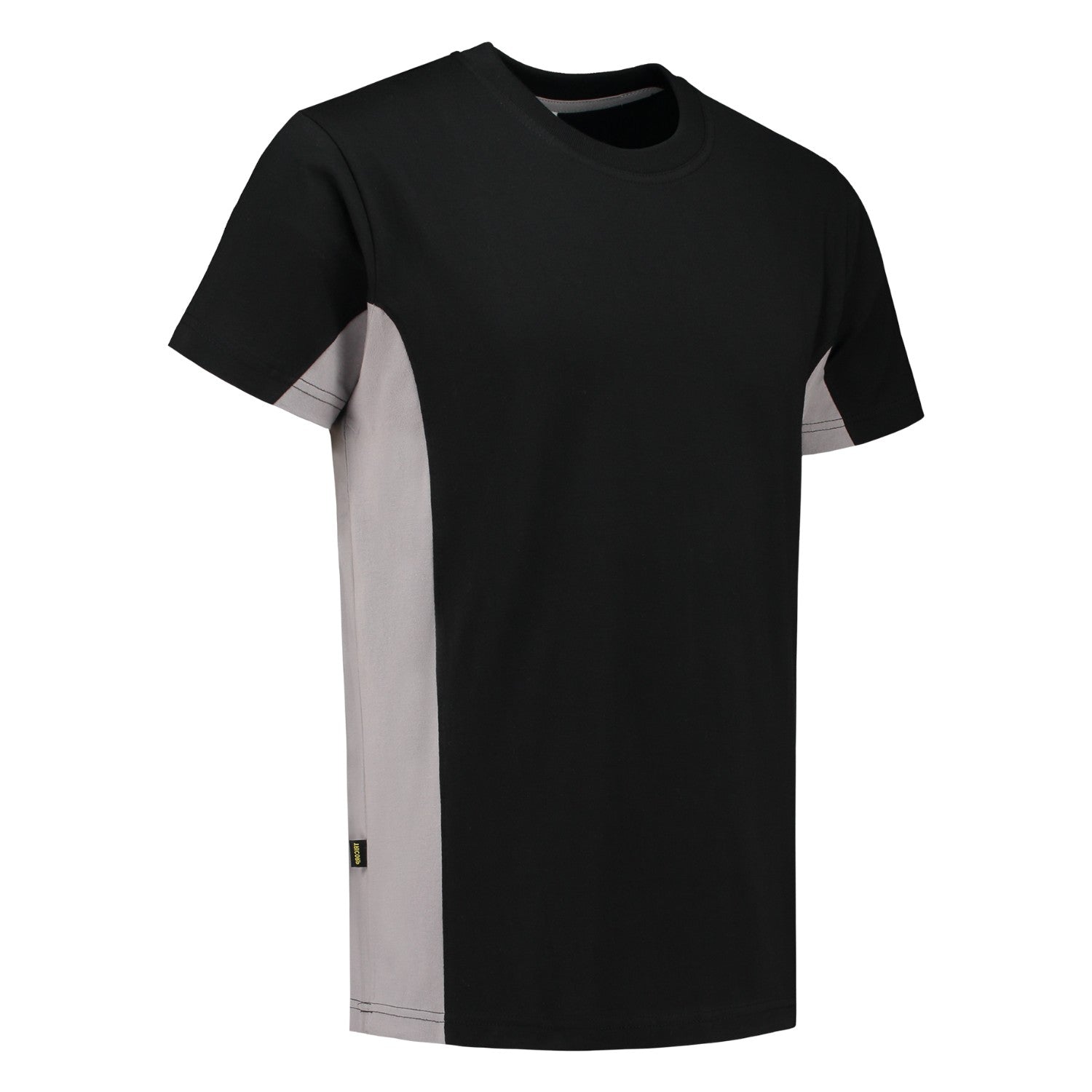 Tricorp 102004 T-Shirt Bicolor Zwart/Grijs