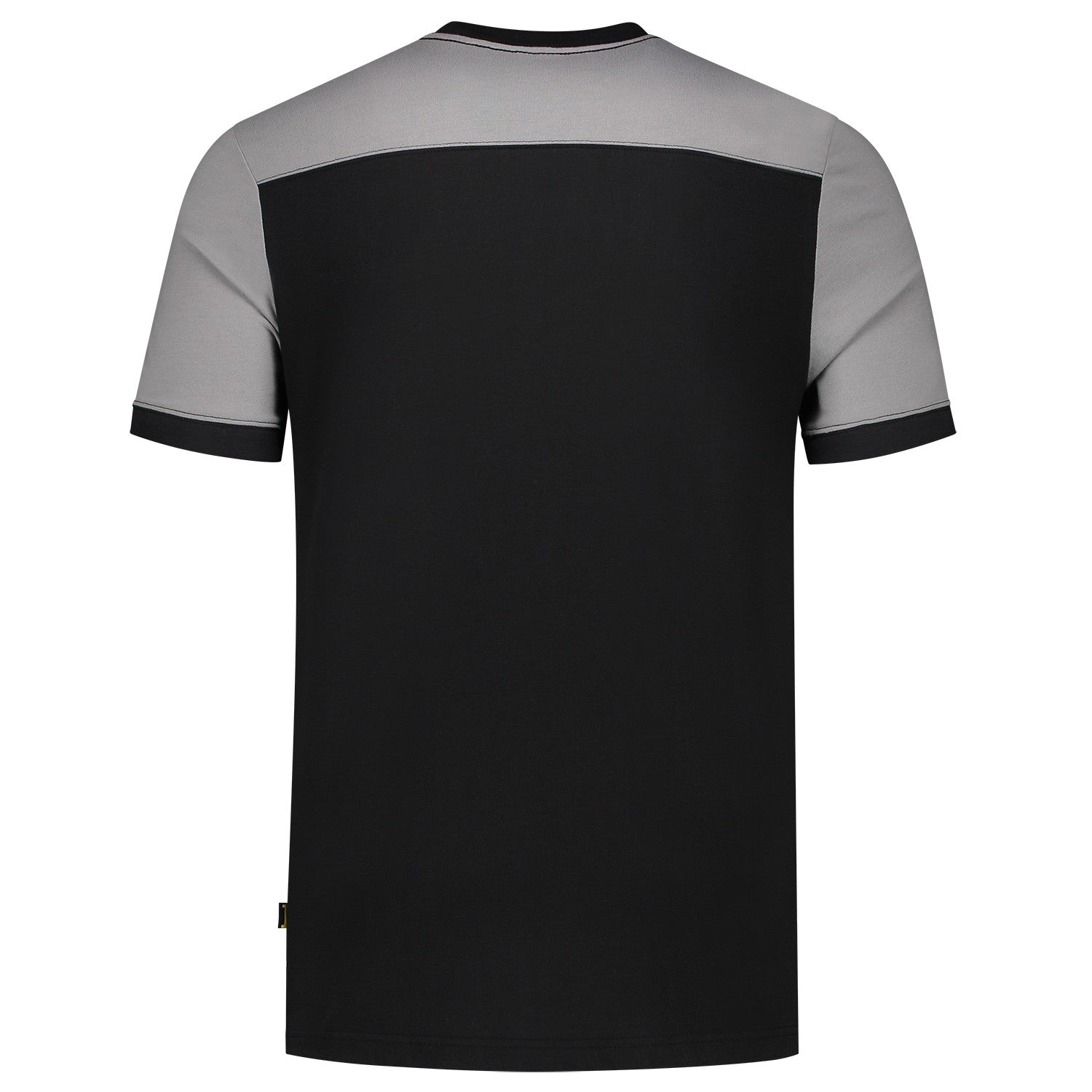 Tricorp 102006 T-Shirt Bicolor Naden Zwart/Grijs