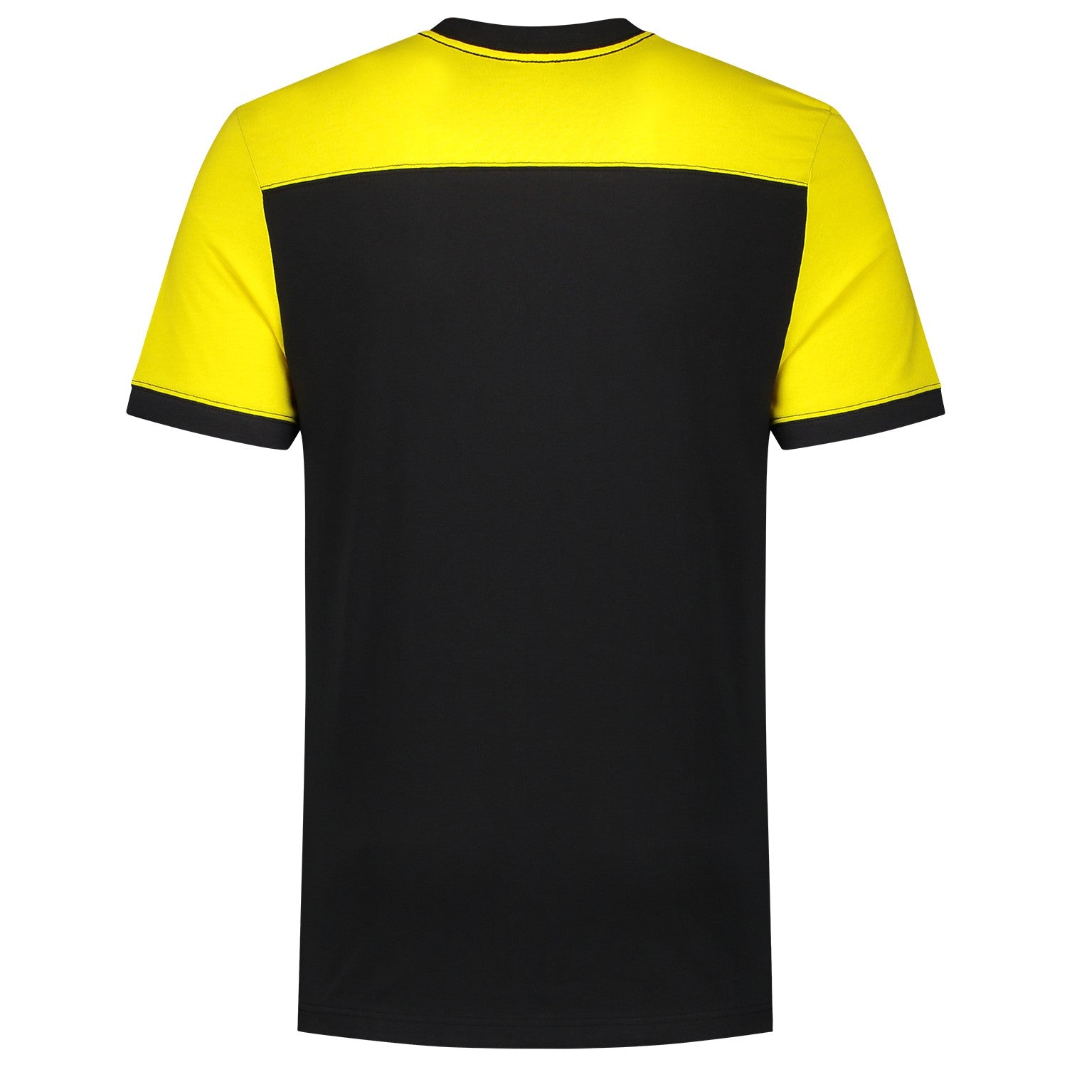 Tricorp 102006 T-Shirt Bicolor Naden Zwart/Geel