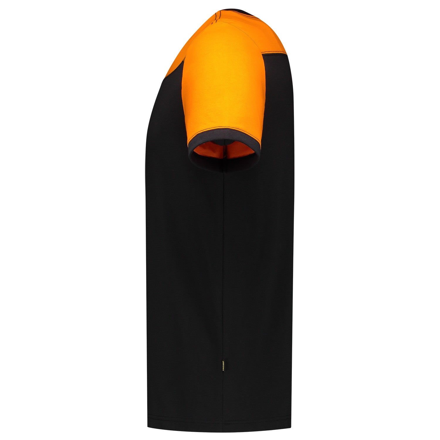 Tricorp 102006 T-Shirt Bicolor Naden Zwart/Oranje